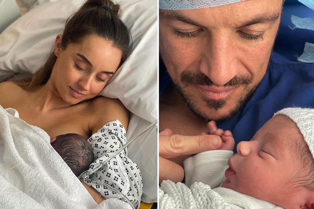 Peter Andre asks fans to help with naming newborn baby as adorable suggestions flood in