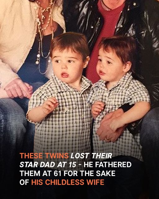 These Twins Lost Their Star Dad at 15 – He Fathered Them in His 60s With His Fifth Wife