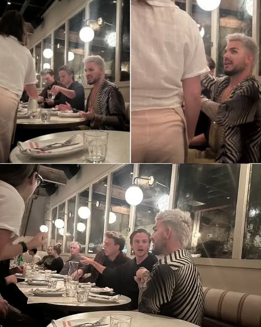 Most Stars Might’ve Caused A Scene, But Adam Lambert Chose Grace. When Asked Unexpectedly To Move Tables Mid-Dinner At A High-Profile Event, Many Expected Drama — But Adam Just Smiled And Said, “No Worries At All.” No Fuss, No Ego, Just Class. Watch The Quiet Moment That’S Winning Hearts And Restoring Faith In What Fame Can Be