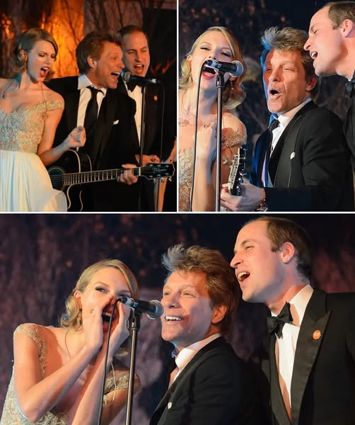Draped In A Stunning Gown, Taylor Swift Graced Kensington Palace’s Winter White Gala—but The Real Magic Happened When Prince William Himself Grabbed The Mic! In A Jaw-dropping Moment, The Royal Joined Swift And Jon Bon Jovi For An Unforgettable Sing-along To Livin’ On A Prayer. The Intimate Charity Event, Held For Centrepoint, Left The 200-person Audience In Awe