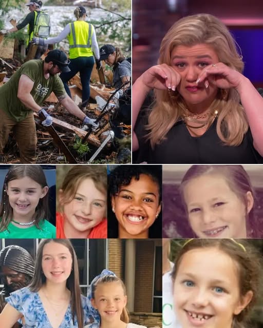 When Kelly Clarkson heard the devastating news—a flood in her home state of Texas had taken 51 lives, including 27 young girls who vanished when the waters tore through their summer camp—she broke down in tears, right there on her show. There was no holding it in. A Texas girl through and through, Kelly didn’t just cry—she acted. She donated $800,000 to the relief efforts and promised that every penny from her newest single would go toward helping Texas heal. But it wasn’t just the money or the music that left people in tears. It was what she said next. In a trembling voice, Kelly shared a personal message for the parents of the 27 missing girls—a message so raw, so full of heartbreak and love, that it left the audience sobbing and the internet reeling