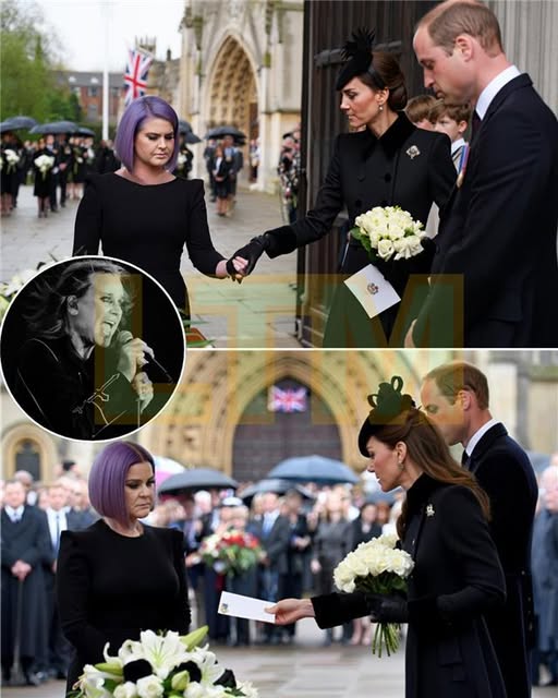 At dawn on July 24, while fans around the world were still grieving the passing of Ozzy Osbourne, a deeply emotional moment occurred outside the ancient church where his private funeral was held
