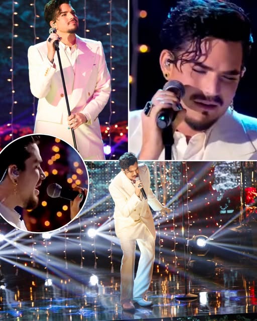 Adam Lambert Delivers Jaw-Dropping Performance of “Closer to You” on CBS Special ‘A Home for the Holidays with Idina Menzel’, Elevating the Celebration of Adoption, Love, and Family with His Raw, Emotional Vocals