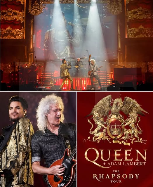 “Queen Isn’t Just Back — We’re More Dangerous Than Ever,” Brian May Roars, Calling Adam Lambert “The Lightning Strike That Keeps Our Heart Beating.” May Admits, “He Doesn’t Just Sing The Songs — He Sets Them On Fire.” Roger Taylor Adds, “Adam’s The Kind Of Frontman Who Makes You Play Like Your Life Depends On It.” With A Voice That Can Shatter The Sky And A Raw, Electric Energy That Turns Rehearsals Into Battlefields, Lambert Has Made Queen’s Stage A Warzone Of Pure Rock Glory. This Isn’t Just Nostalgia — It’s A Rebirth. Old-School Legends Collide With Bold New Blood… And The Result Still Blows The Roof Clean Off. And Rumors Are Swirling That This Tour Could Feature The Most Explosive Surprise Guest Queen Has Ever Had — A Name So Big, It Could Rewrite Rock History Overnight.