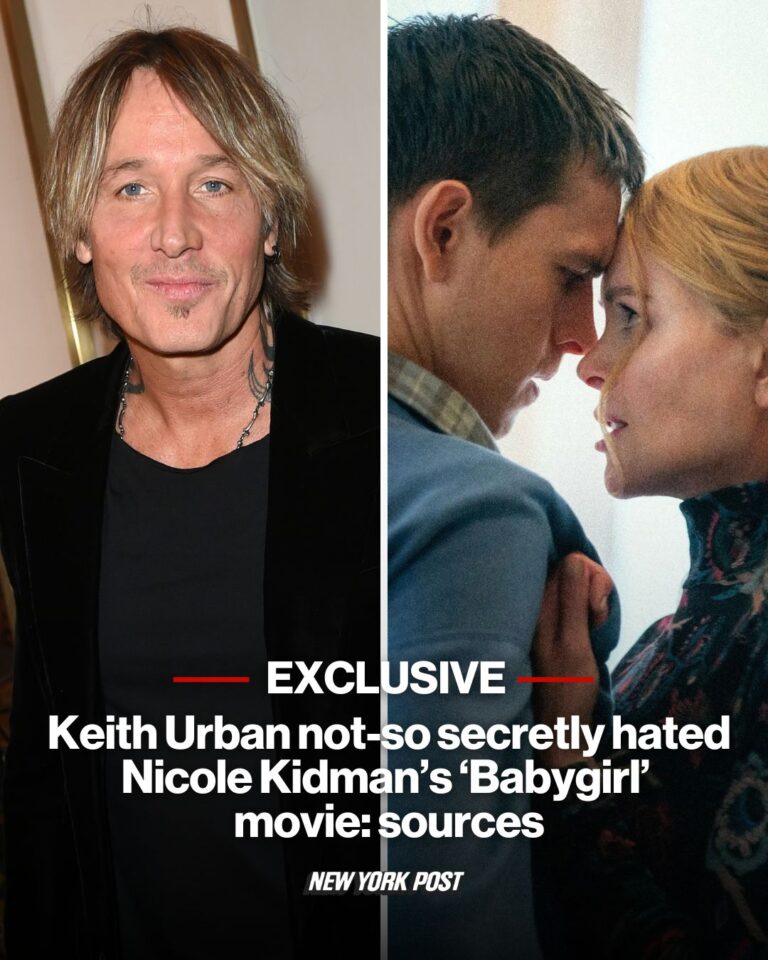 Keith Urban not-so secretly hated Nicole Kidman’s ‘Babygirl’ movie: sources