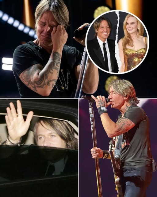 Keith Urban made his return to the spotlight for the first time since news of his divorce from Nicole Kidman went public on Tuesday