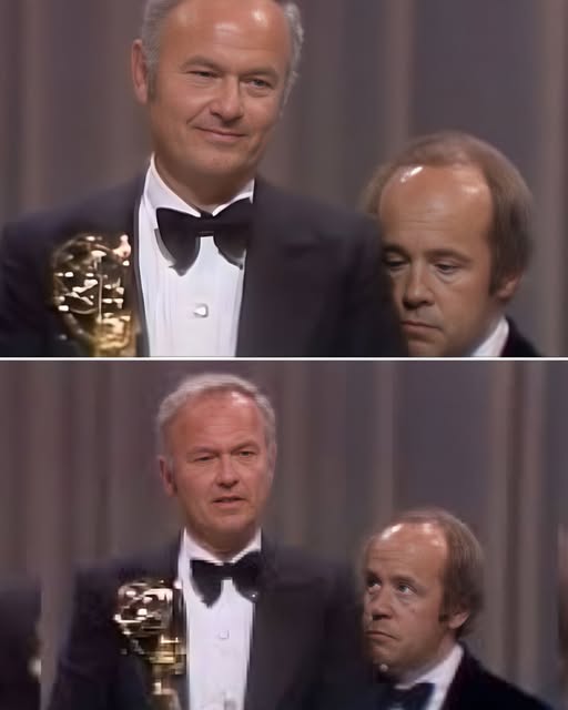 It was supposed to be serious — a polished, picture-perfect Emmy speech. The orchestra was ready, cameras rolling, audience poised for applause. And then… Tim Conway took the mic. Within seconds, the room was in chaos — glorious, uncontrollable chaos. Harvey Korman doubled over, gasping for air, his face red and tears streaming as Conway spun one absurd story after another… without even blinking. The audience howled. The cameramen shook. Even the orchestra didn’t know whether to play or wait. And there was Conway — still deadpan, still calm, delivering punchlines like a sniper with a straight face